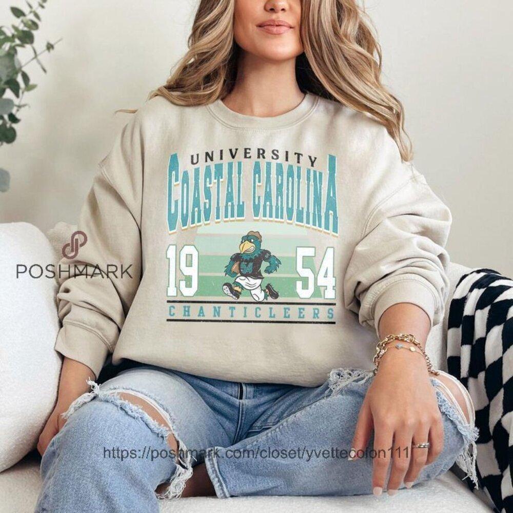 Coastal Carolina Chanticleers Ncaa Football Est 1954 Crewneck Sweatshirt